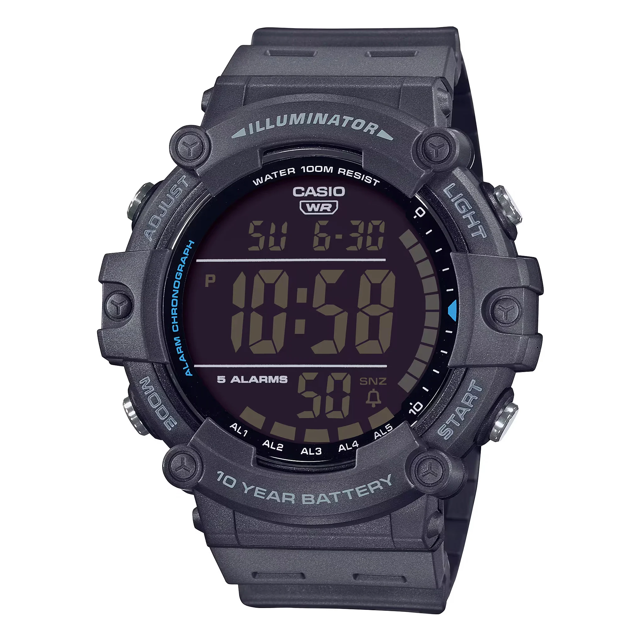 AE-1500WH-8BVDF (1) casio AE-1500WH-8BVDF front