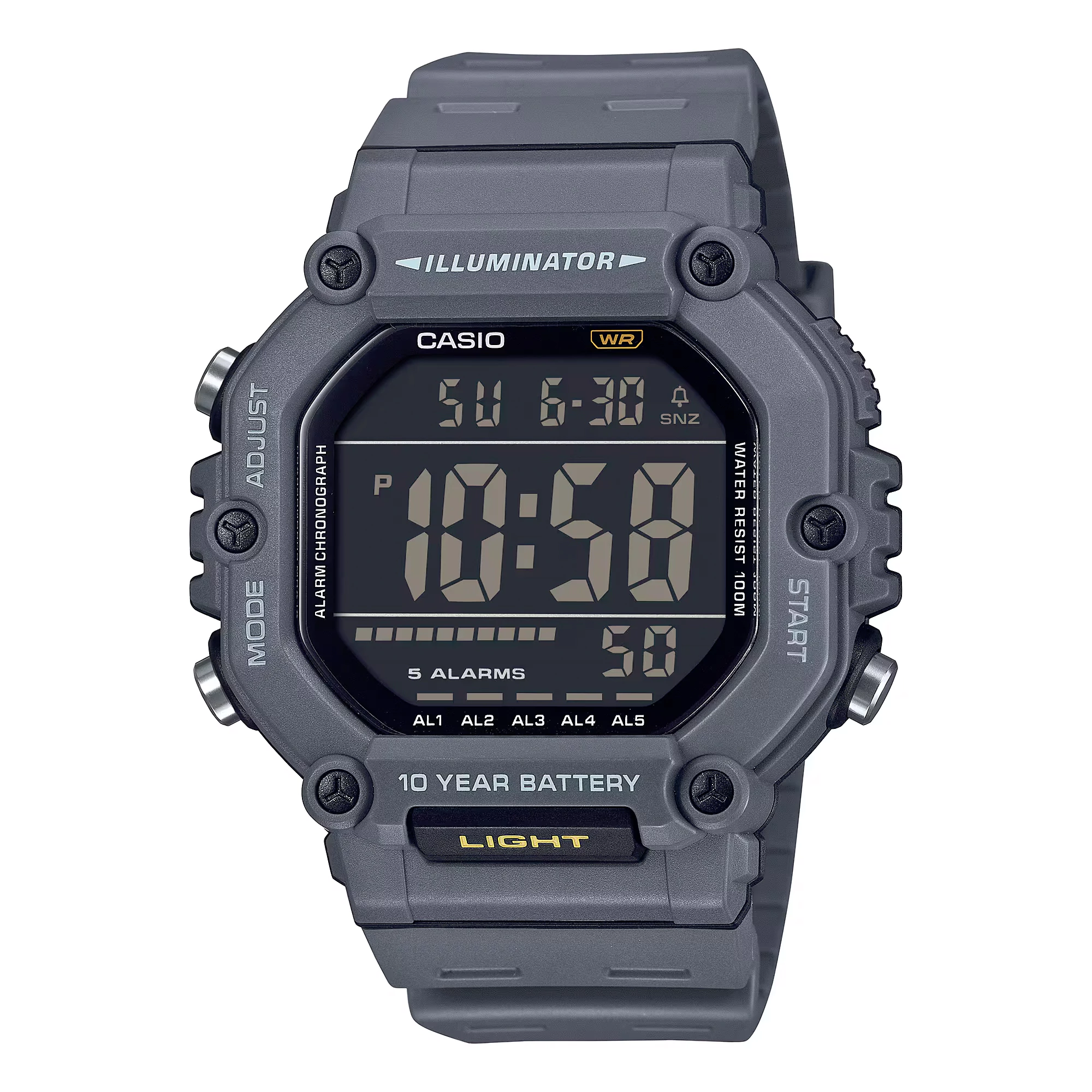 AE-1600H-8BVDF (2) casio AE-1600H-8BVDF front
