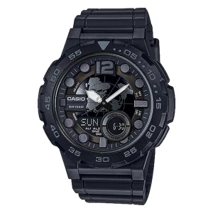 casio AEQ-100W-1BVDF front