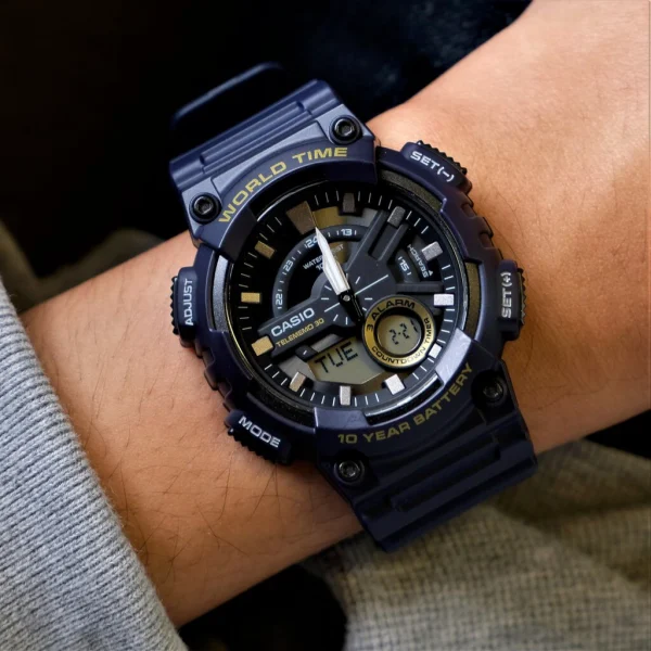casio AEQ-110W-2AVDF on hand