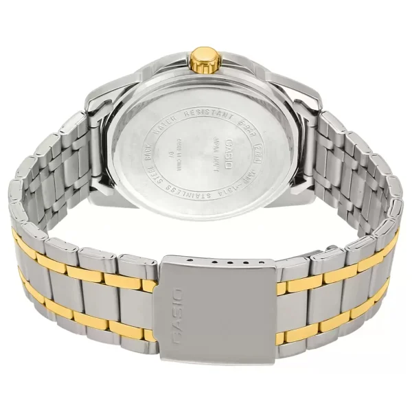 casio MTP-1314SG-1AVDF back dial