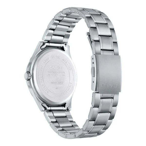 casio MTS-100D-1AVDF back