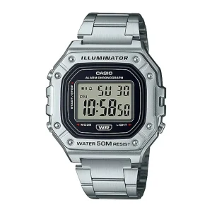 casio W-218HD-1AVDF front