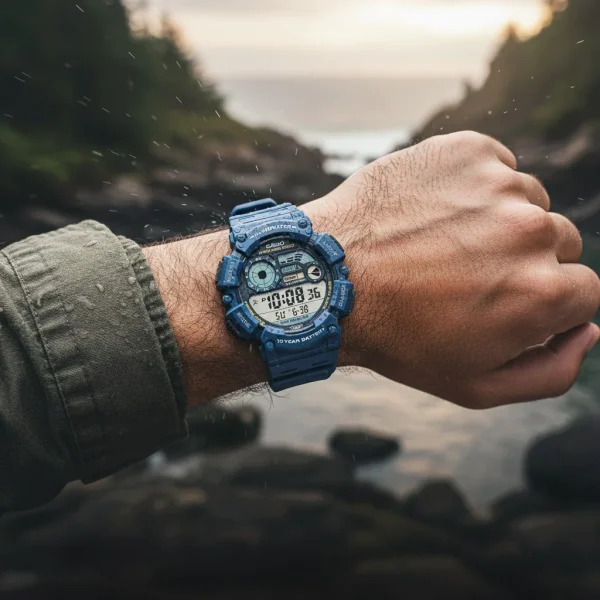 casio WS-1500H-2AVDF on hand
